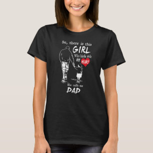 T-shirt Mens Cette Fille Qui, Comme Elle, M'A Volé Le Coeu