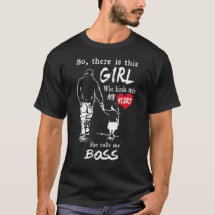 T-shirt Mens Cette Fille Qui, Comme Elle, M'A Volé Le Coeu