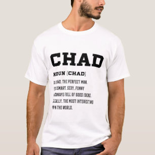 T-shirt Mens Chad - Don de nom de famille