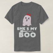 T-shirt Mens Chaussures My Boo Cute Matching Couple Hallow (Design devant)