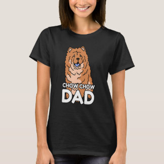 T-shirt Mens Chow Chow Dad Dog Owner Chow Chow