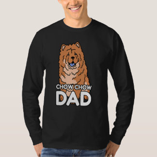 T-shirt Mens Chow Chow Dad Dog Owner Chow Chow