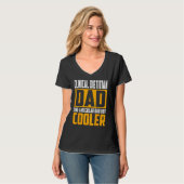 T-shirt Mens Clinical Dietitian Dad Like a Regular Dad b (Devant entier)