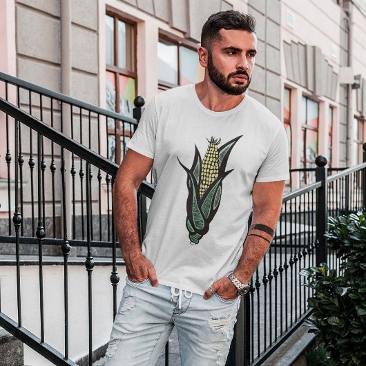 T-shirt Mens Cob Corn