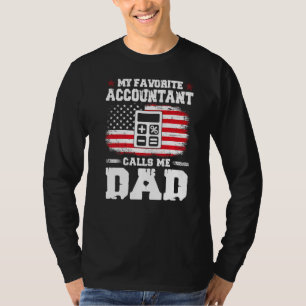 T-shirt Mens Comptable Favorite M'Appelle Papa Fath Extrao
