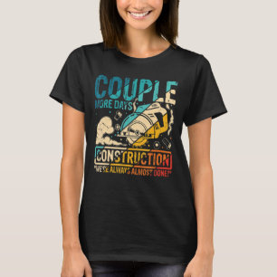 T-shirt Mens Construction chantier de construction w