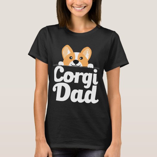 T-shirt Mens Corgi dog Corgi (Devant)