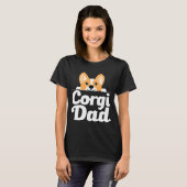 T-shirt Mens Corgi dog Corgi (Devant entier)