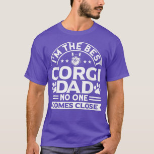 T-shirt Mens Corgi Je suis le meilleur Amoureux des chiens