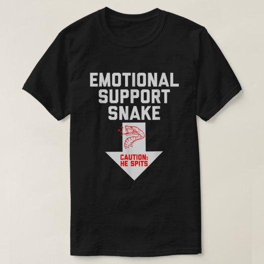 T-shirt Mens Crude Hummor Inappropriate Emotional Support  (Design devant)