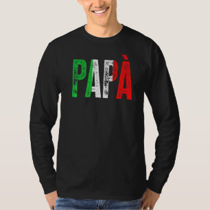 T-shirt Mens Culture italienne Famille Italie Né Papà