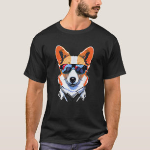 T-shirt Mens Cute Corgi Cool Pembroke Welsh Corgi Pères