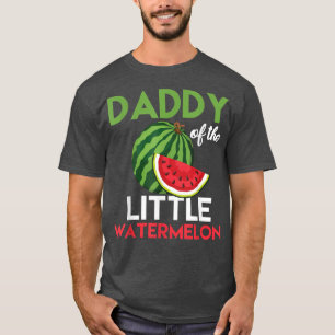 T-shirt Mens Cute Watermelon Daddy Design Papa Pour Hommes