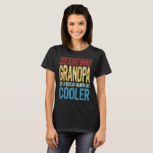 T-shirt Mens Cyber Security Engineer Grandpa  Like a Grand (Devant entier)