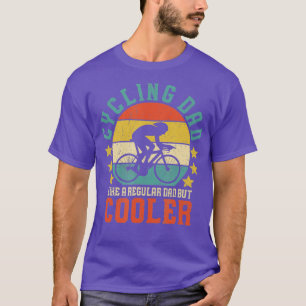 T-shirt Mens Cycling Dad Bike Rider Cyclist Fathers Day