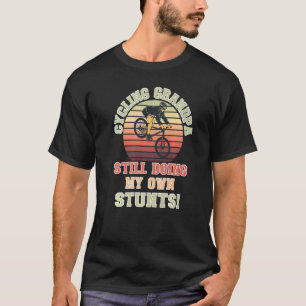 T-shirt Mens Cycling Grand-père Je fais toujours mon propr