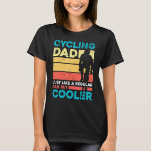 T-shirt Mens Cyclisme papa Cool papa cycliste