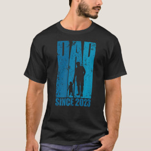 T-shirt Mens DAD DEPUIS 2023 Fête des pères Wing Papa