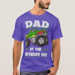 T-shirt Mens Dad Of The Birthday Boy Fathers Monster Truck<br><div class="desc">Mens Dad Of The Birthday Boy Fathers Monster Truck Men's 1869 .</div>