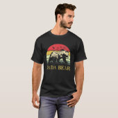 T-shirt Mens Dada Bear Funny (Devant entier)
