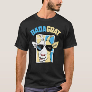 T-shirt Mens Dadagoat Comme Un Père Normal Juste Plus Lent