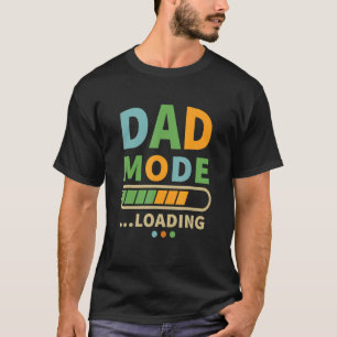 T-shirt Mens Daddy Chargement 2022 Expectant Papa Baby Bir