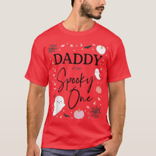 T-shirt Mens Daddy of the Spooky One Girl First Birthday P