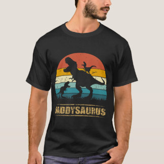 T-shirt Mens Daddysaurus T Rex Fête des pères Daddy Saurus