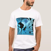 T-Shirt Mens Dancers Silhouettés (Devant)