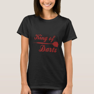 T-shirt Mens Dart Player Cool Cite Le Roi Des Dessins