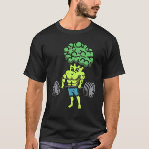 T-shirt Mens Deadlift Brocolli Muscle Building Lift Everyt