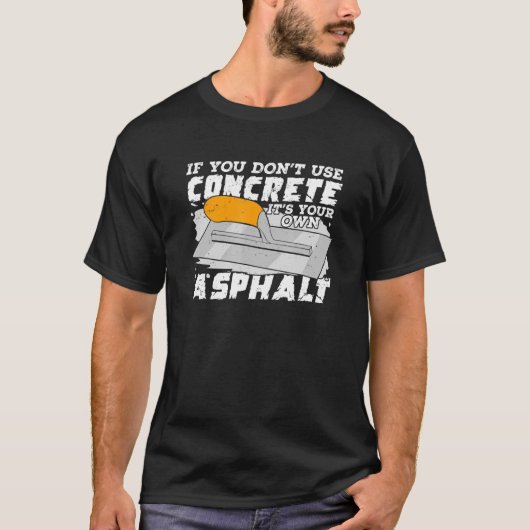 T-shirt Mens Drôle Conception de construction pour une Fin (Devant)