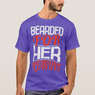 T-shirt Mens Drôle Porté Pour Son Plaisir Novelty Beard