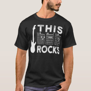 T-shirt Mens Electric guitar saying for electric guitar da
