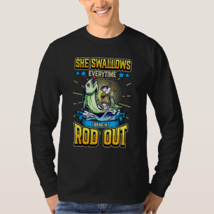 T-shirt Mens Elle Swhirt Chaque Fois Que J'Apporte Mon Rod