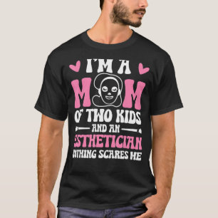 T-shirt Mens Esthéticien Beauticien Cosmetologue Skin The