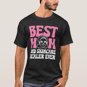 T-shirt Mens Esthéticien Beauticien Cosmetologue Skin The