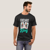 T-shirt Mens Euchre King (Devant entier)