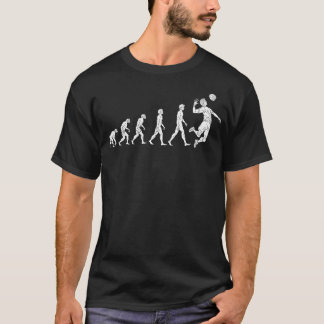 T-shirt Mens Evolution Volleyball Grands Cadeaux Hommes Fe