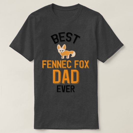 T-shirt Mens Fennec Fox Papa (Design devant)