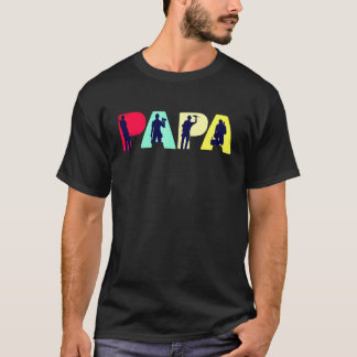 T-shirt Mens Fête des pères Cadeau Plumber Papa Papa Papa