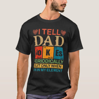 T-shirt Mens Fête des pères Je Dis À Papa Plaisanteries Pé