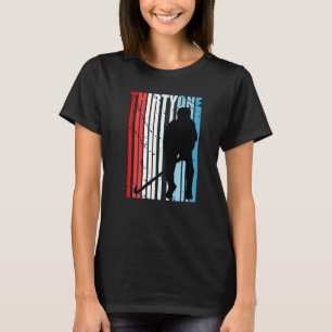 T-shirt Mens Field Hockey 31e anniversaire Motivation du j