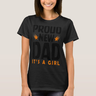 T-shirt Mens Fier Nouveau Papa Super Pour Papa
