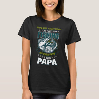 T-shirt Mens Fishing Papa Shirt Reel Cool Papa Fathers Day