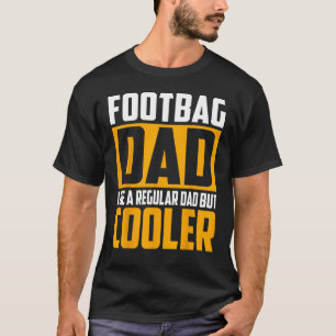 T-shirt Mens Footbag Papa Comme un papa régulier mais Glac