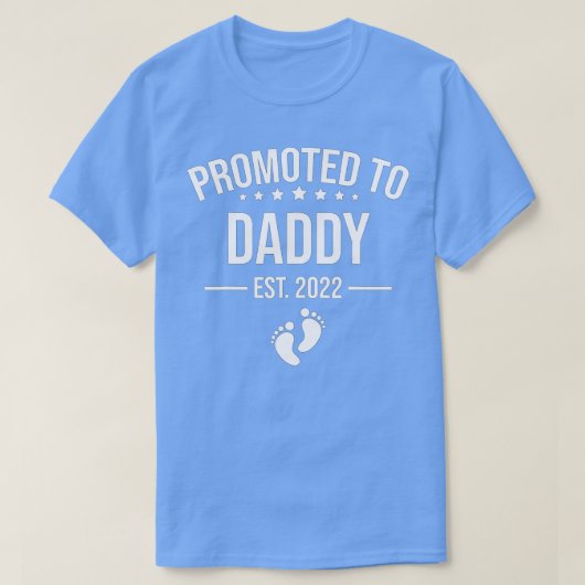 T-shirt Mens Funny 1st Time Papa EST 2022 Nouveaux premier (Design devant)
