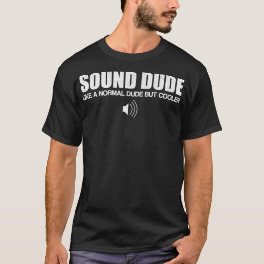 T-shirt Mens Funny Audio Engineer  (Devant)