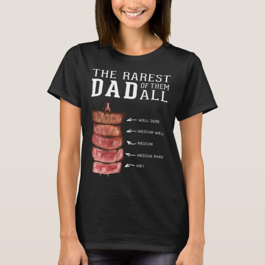 T-shirt Mens Funny Bbq Rarest Best Dad Grill Barbecue Fath (Devant)