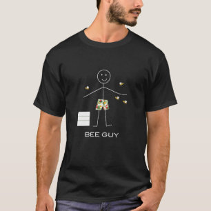 T-shirt Mens Funny Beekeeper, Bee Gifts, Apiary